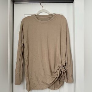 Lululemon Side Tie Long Sleeve